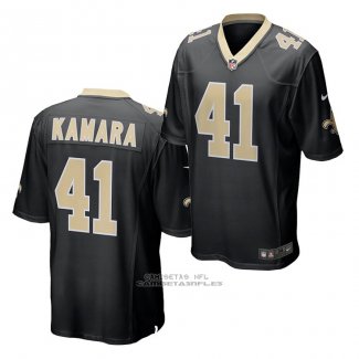 Camiseta NFL Game New Orleans Saints Alvin Kamara Negro