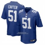 Camiseta NFL Game New York Giants Abdul Carter 2025 NFL Draft Royal