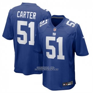 Camiseta NFL Game New York Giants Abdul Carter 2025 NFL Draft Royal