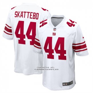 Camiseta NFL Game New York Giants Cam Skattebo Blanco1