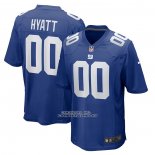 Camiseta NFL Game New York Giants Jalin Hyatt 2023 NFL Draft Pick Azul