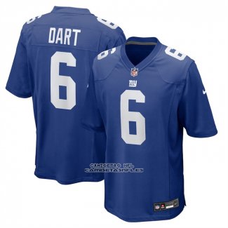 Camiseta NFL Game New York Giants Jaxson Dart 2025 Royal