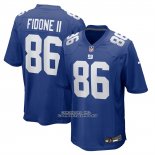 Camiseta NFL Game New York Giants Thomas Fidone II Azul Camiseta NFL Game New York Giants Thomas Fidone II Azul