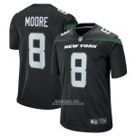 Camiseta NFL Game New York Jets Elijah Moore Negro
