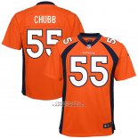 Camiseta NFL Game Nino Denver Broncos Bradley Chubb Naranja