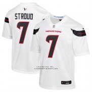 Camiseta NFL Game Nino Houston Texans CJ Stroud Blanco