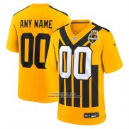 Camiseta NFL Game Nino Pittsburgh Steelers Alterno 1933 Throwback Personalizada Oro