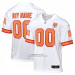 Camiseta NFL Game Nino Tampa Bay Buccaneers 50th Anniversary Personalizada Blanco
