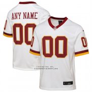 Camiseta NFL Game Nino Washington Commanders Super Bowl Era Personalizada Blanco