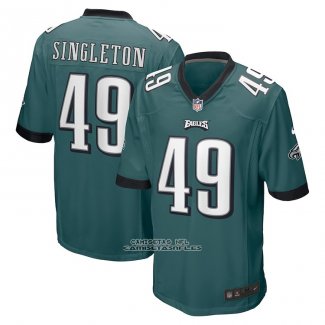 Camiseta NFL Game Philadelphia Eagles Alex Singleton Verde