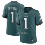 Camiseta NFL Game Philadelphia Eagles Jihaad Campbell 2025 Verde
