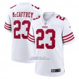 Camiseta NFL Game San Francisco 49ers Christian McCaffrey Blanco