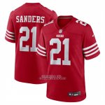Camiseta NFL Game San Francisco 49ers Deion Sanders Retired Rojo