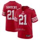 Camiseta NFL Game San Francisco 49ers Deion Sanders Retired Rojo