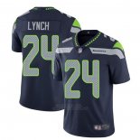 Camiseta NFL Game Seattle Seahawks 24 Marshawn Lynch Azul