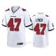 Camiseta NFL Game Tampa Bay Buccaneers John Lynch 2020 Blanco