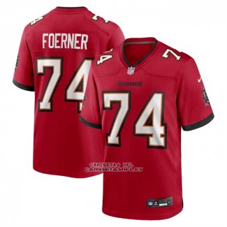 Camiseta NFL Game Tampa Bay Buccaneers Marshall Foerner Rojo