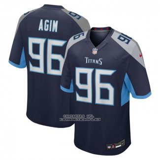 Camiseta NFL Game Tennessee Titans McTelvin Agim Azul