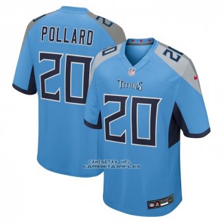 Camiseta NFL Game Tennessee Titans Tony Pollard Azul1