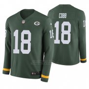 Camiseta NFL Hombre Green Bay Packers Randall Cobb Verde Therma Manga Larga