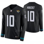 Camiseta NFL Hombre Jacksonville Jaguars Donte Moncrief Negro Therma Manga Larga