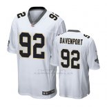 Camiseta NFL Hombre Saints Marcus Davenport Blanco Game