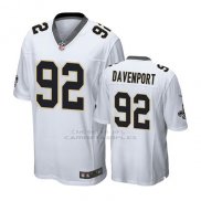 Camiseta NFL Hombre Saints Marcus Davenport Blanco Game