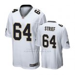 Camiseta NFL Hombre Saints Zach Strief Blanco Game