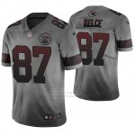 Camiseta NFL Kansas City Chiefs Travis Kelce Ciudad Gris