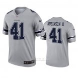 Camiseta NFL Legend Dallas Cowboys Reggie Robinson Ii Inverted Gris