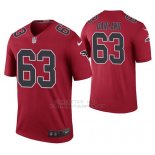 Camiseta NFL Legend Hombre Atlanta Falcons Ben Garland Rojo Color Rush