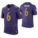 Camiseta NFL Legend Hombre Baltimore Ravens Kaare Vedvik Violeta Color Rush