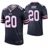 Camiseta NFL Legend Hombre Buffalo Bills 20 Frank Gore Inverted Azul