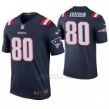 Camiseta NFL Legend Hombre New England Patriots Stephen Anderson Azul Color Rush