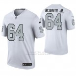 Camiseta NFL Legend Hombre Oakland Raiders Richie Incognito Jr. Blanco Color Rush