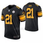 Camiseta NFL Legend Hombre Pittsburgh Steelers Sean Davis Negro Color Rush