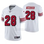 Camiseta NFL Legend Hombre San Francisco 49ers Jerick Mckinnon Blanco Color Rush