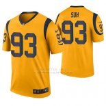 Camiseta NFL Legend Hombre St Louis Rams Ndamukong Suh Oro Color Rush