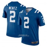 Camiseta NFL Legend Indianapolis Colts Carson Wentz Azul