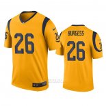 Camiseta NFL Legend Los Angeles Rams Terrell Burgess Oro Color Rush