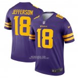 Camiseta NFL Legend Minnesota Vikings Justin Jefferson Alterno Violeta