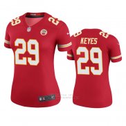 Camiseta NFL Legend Mujer Kansas City Chiefs Thakarius Keyes Rojo Color Rush