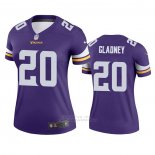 Camiseta NFL Legend Mujer Minnesota Vikings Jeff Gladney Violeta