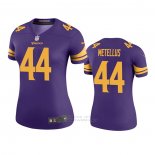 Camiseta NFL Legend Mujer Minnesota Vikings Josh Metellus Violeta Color Rush