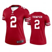 Camiseta NFL Legend Mujer San Francisco 49ers Chris Thompson Rojo