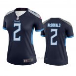 Camiseta NFL Legend Mujer Tennessee Titans Cole Mcdonald Azul