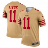 Camiseta NFL Legend San Francisco 49ers Brandon Aiyuk Inverted Oro