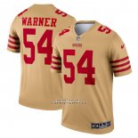 Camiseta NFL Legend San Francisco 49ers Fred Warner Inverted Oro