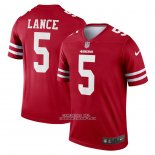 Camiseta NFL Legend San Francisco 49ers Trey Lance Rojo