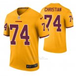 Camiseta NFL Legend Washington Commanders Geron Christian Color Rush Amarillo